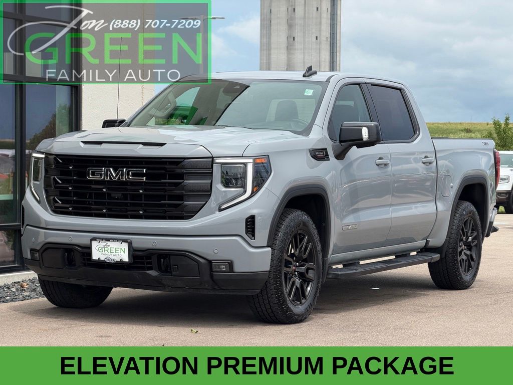 Gray 2024 GMC Sierra 1500 Pickup Truck Four-Wheel Drive Automatic