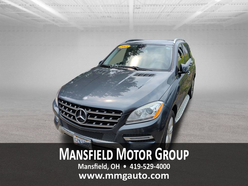Black 2015 Mercedes-Benz M-Class SUV / Crossover All-Wheel Drive 7-Speed Automatic