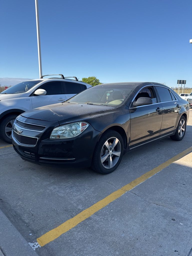 Black Granite Metallic 2011 Chevrolet Malibu 1LT FWD Sedan Front-Wheel Drive 6-Speed Automatic Overdrive