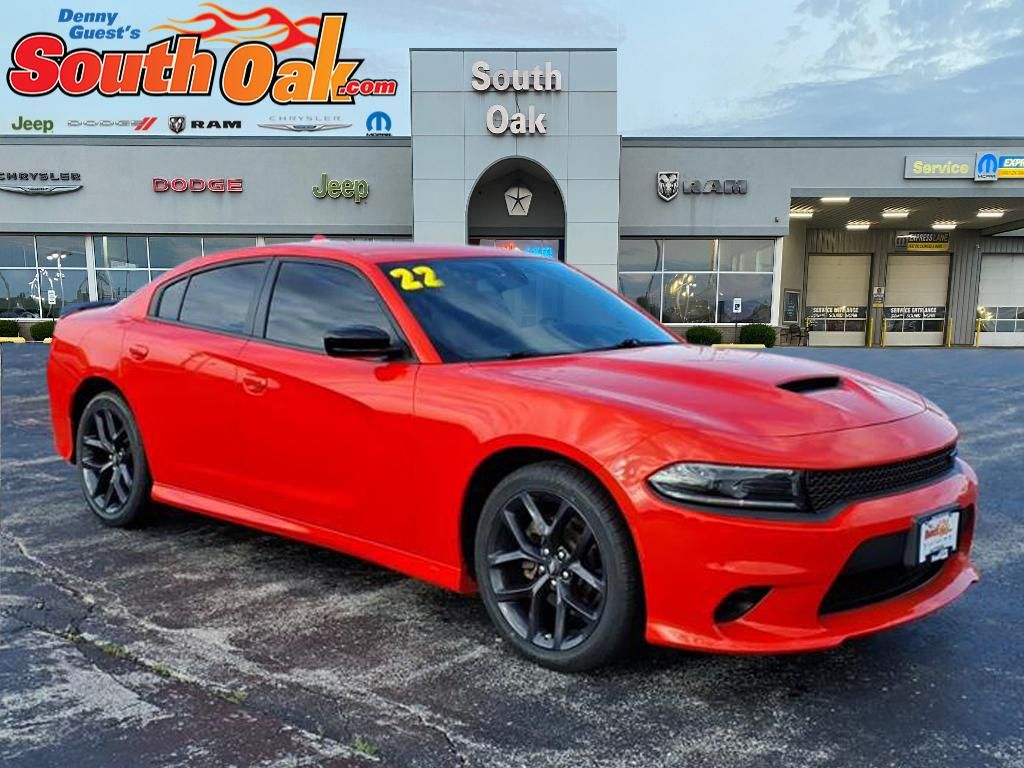 Go Mango! 2022 Dodge Charger GT RWD Sedan Rear-Wheel Drive 8-Speed Automatic