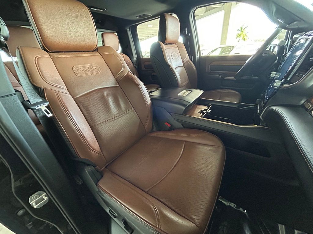 Used 2024 Diamond Black Crystal Pearlcoat Ram Longhorn image 47