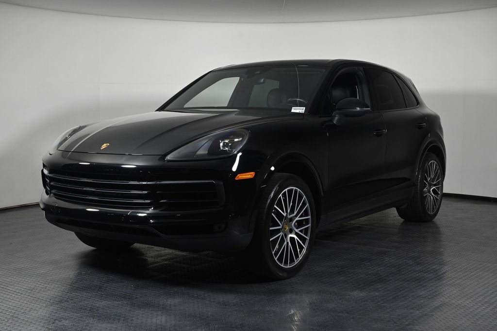 Black 2021 Porsche Cayenne AWD SUV / Crossover All-Wheel Drive 8-Speed Automatic