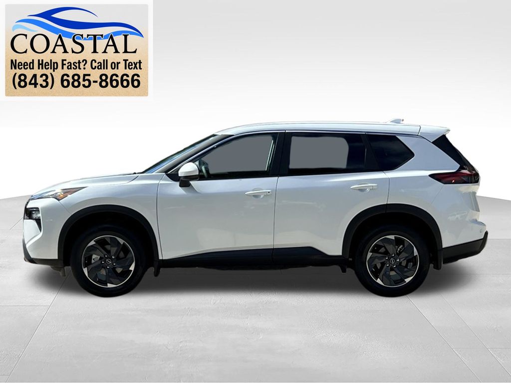 2026 Nissan Rogue SV White at Coastal Chevrolet Cadillac