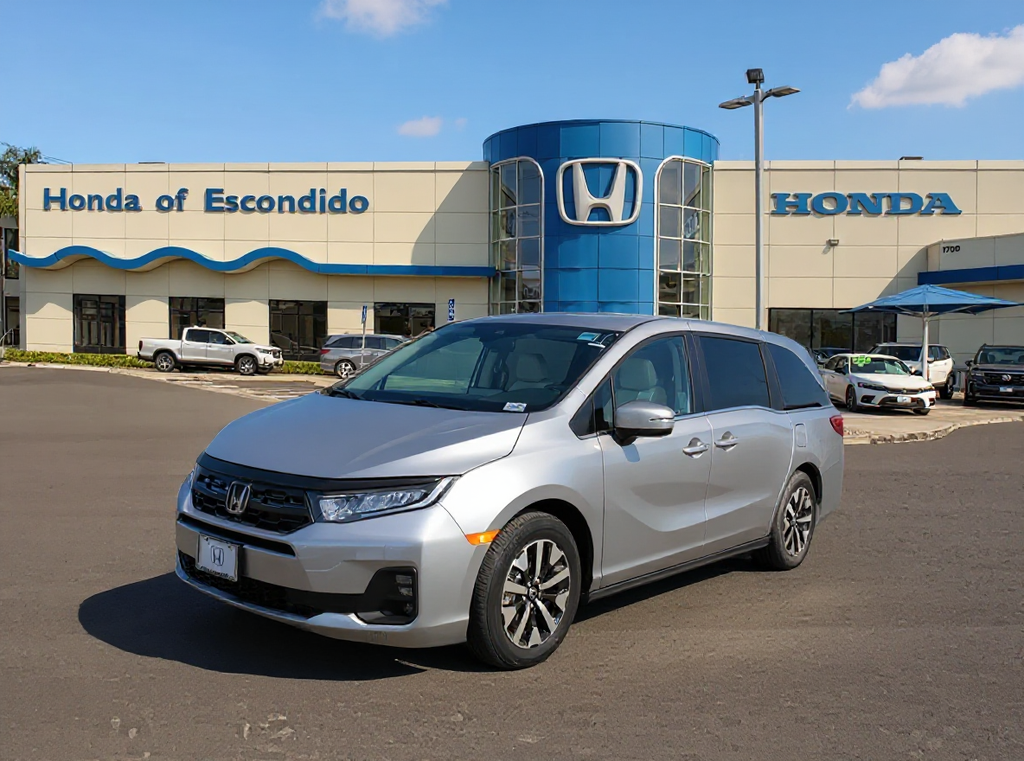 Solar Silver Metallic 2026 Honda Odyssey Minivan Front-Wheel Drive Automatic