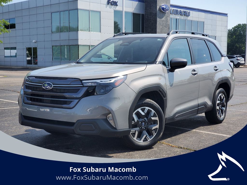 River Rock Pearl 2025 Subaru Forester SUV / Crossover All-Wheel Drive Continuously Variable Transmission