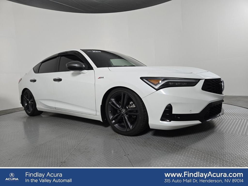 Platinum White Pearl 2023 Acura Integra Sedan Front-Wheel Drive 6-Speed Manual