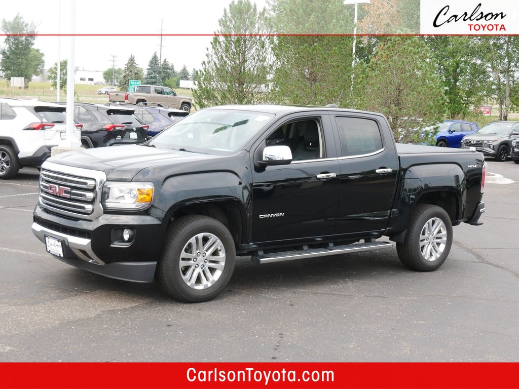 Onyx Black 2020 GMC Canyon Pickup Truck Four-Wheel Drive 8-Speed Automatic