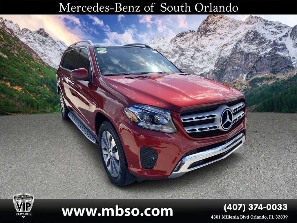 designo Cardinal Red Metallic 2017 Mercedes-Benz GLS 450 4MATIC SUV / Crossover All-Wheel Drive 9-Speed Automatic