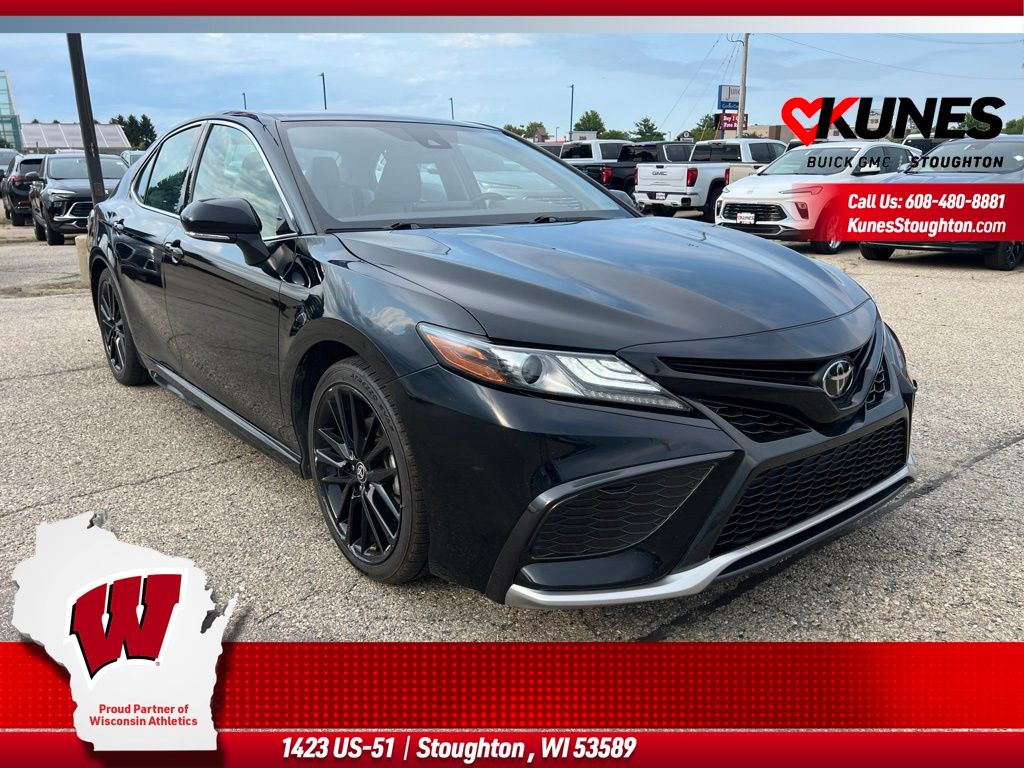 Midnight Black Metallic 2024 Toyota Camry Sedan Front-Wheel Drive 8-Speed Automatic