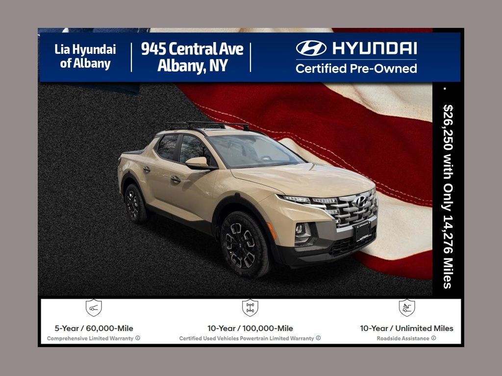 California Sand 2023 Hyundai Santa Cruz SEL Crew Cab AWD Pickup Truck All-Wheel Drive 8-Speed Automatic