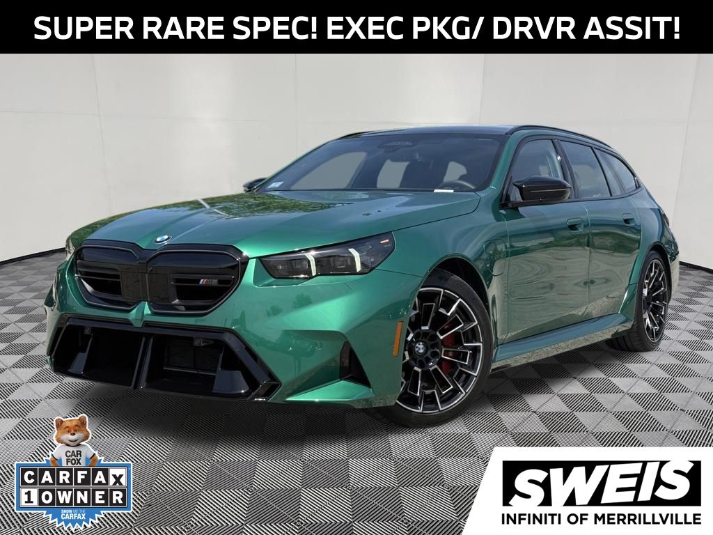 Isle of Man Green Metallic 2026 BMW M5 Wagon All-Wheel Drive 8-Speed Automatic