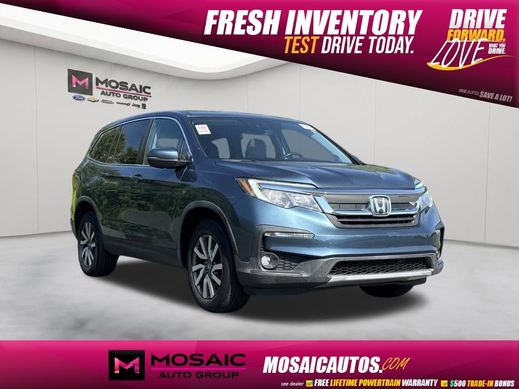 Blue 2019 Honda Pilot SUV / Crossover All-Wheel Drive 6-Speed Automatic