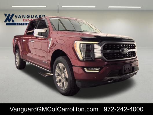 Hot Pepper Red Metallic Tinted Clearcoat 2023 Ford F-150 Pickup Truck Four-Wheel Drive Automatic