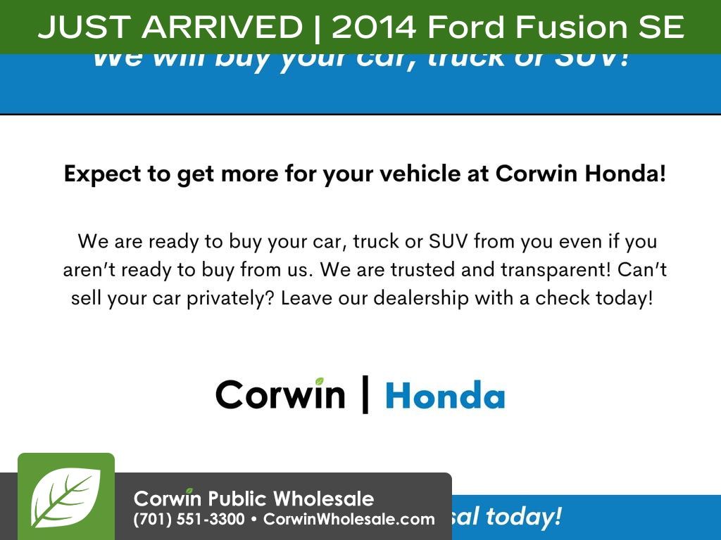 2014 Ford Fusion SE