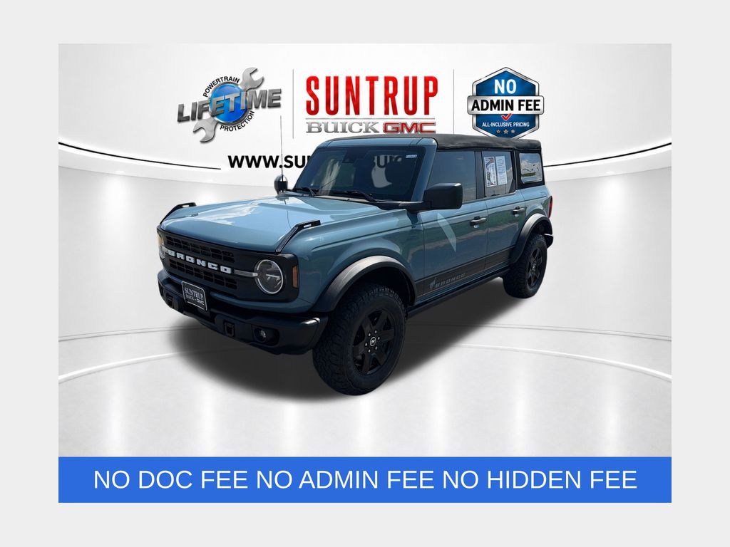  2022 Ford Bronco Black Diamond 4-Door 4WD   