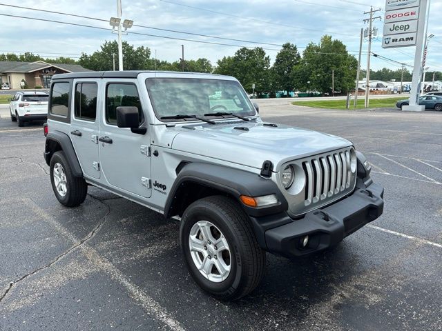 Silver Zynith Clearcoat 2022 Jeep Wrangler SUV / Crossover Four-Wheel Drive 8-Speed Automatic