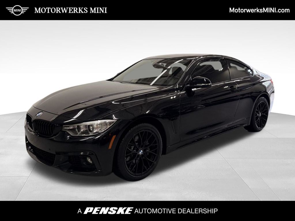 Black Sapphire Metallic 2017 BMW 4 Series Coupe All-Wheel Drive 8-Speed Automatic