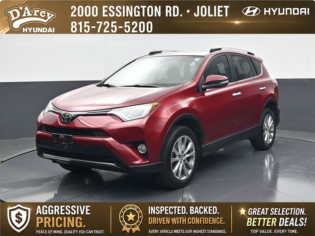 Pearl 2018 Toyota RAV4 SUV / Crossover Front-Wheel Drive Automatic