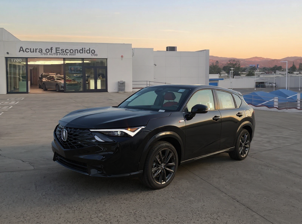 Crystal Black Pearl 2026 Acura ADX SUV / Crossover Front-Wheel Drive Continuously Variable Transmission