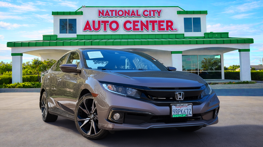 Used 2019 Honda Civic Sport 4D Sedan