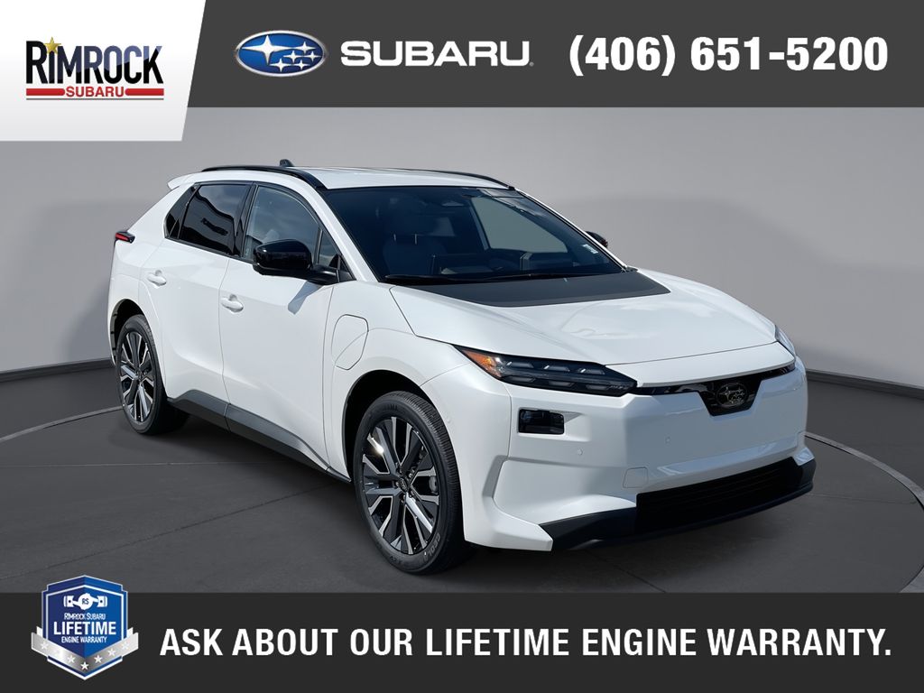 Cosmic White Pearl 2026 Subaru Solterra SUV / Crossover All-Wheel Drive 1-Speed Automatic