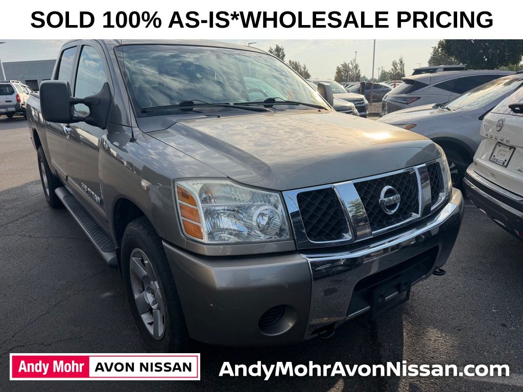 Granite 2007 Nissan Titan Pickup Truck Four-Wheel Drive 5-Speed Automatic