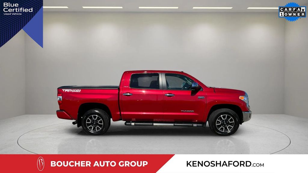 Certified Used 2017 Barcelona Red Metallic Toyota Limited image 4