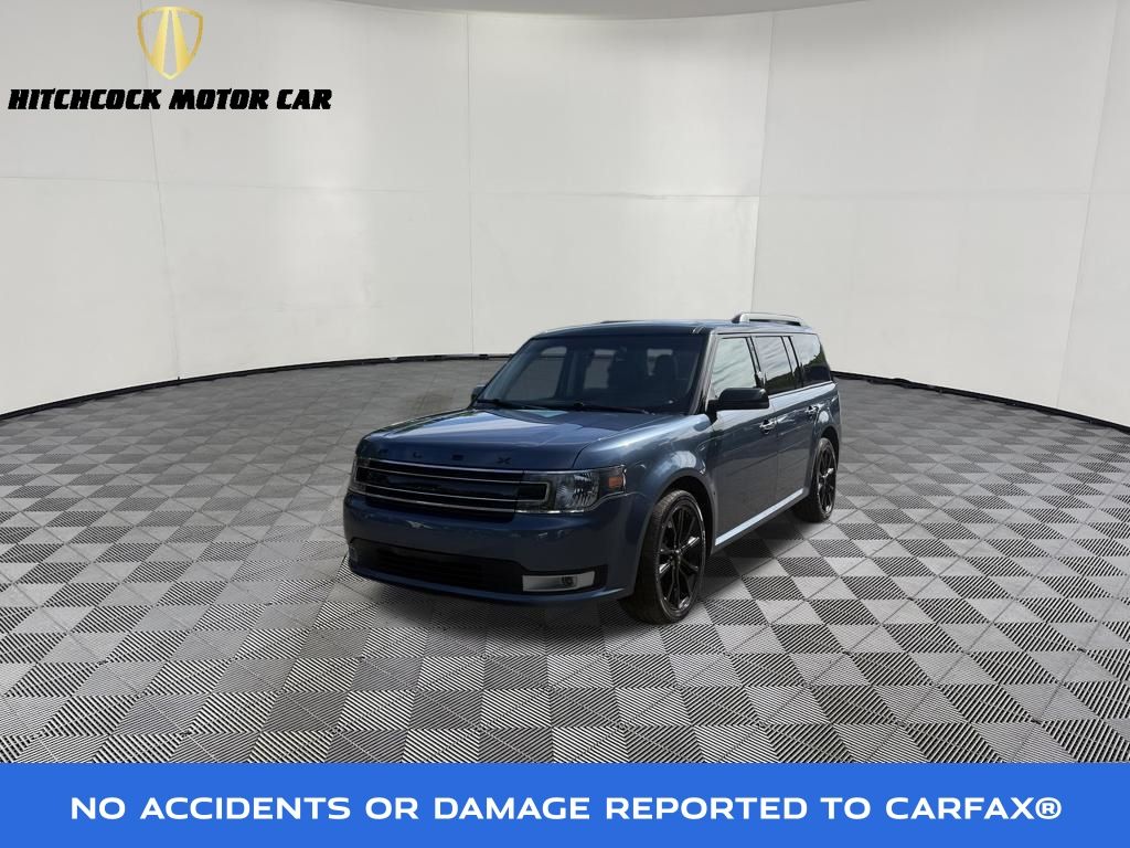 Blue Metallic 2019 Ford Flex SUV / Crossover All-Wheel Drive 6-Speed Automatic