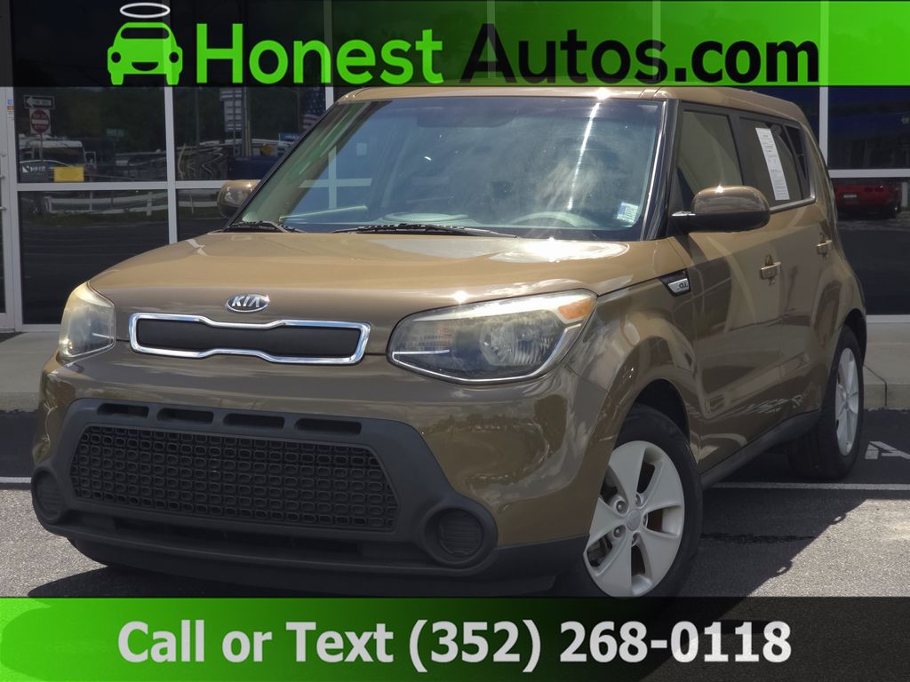 Latte Brown 2016 Kia Soul Wagon Front-Wheel Drive 6-Speed Automatic