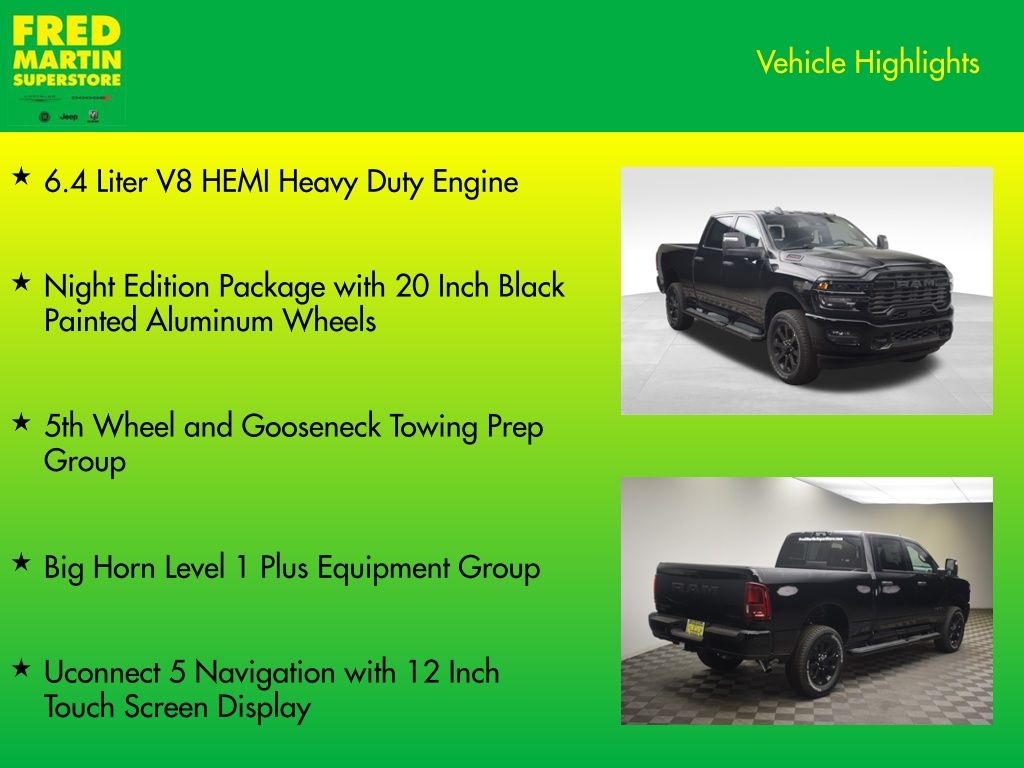 new 2026 Ram 2500 car, priced at $62,398