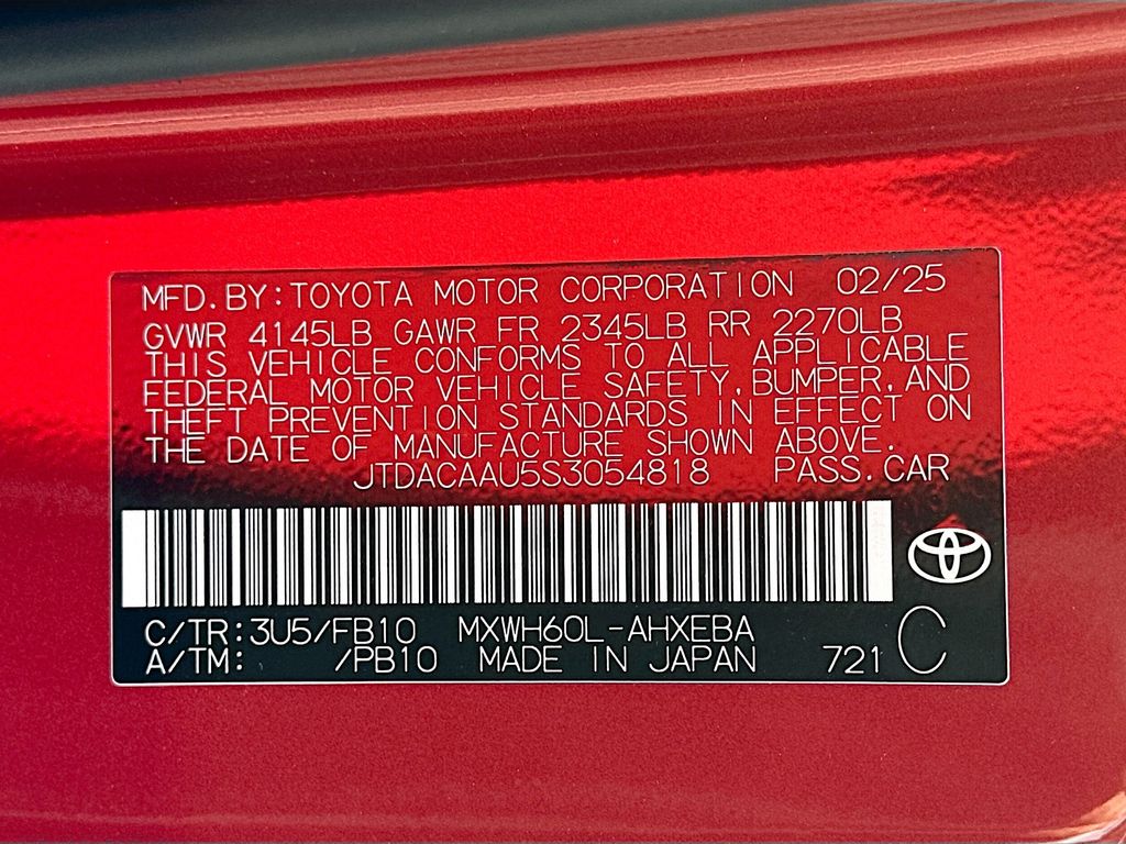 2025 Toyota Prius LE 22