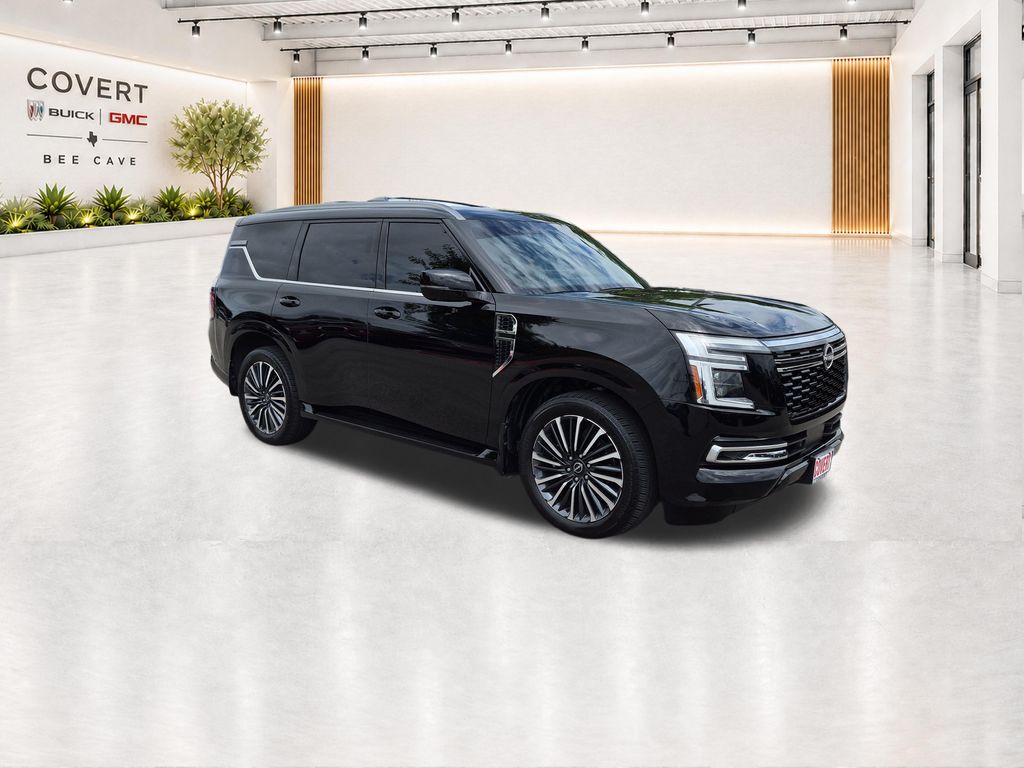 Super Black 2025 Nissan Armada SUV / Crossover Four-Wheel Drive 9-Speed Automatic