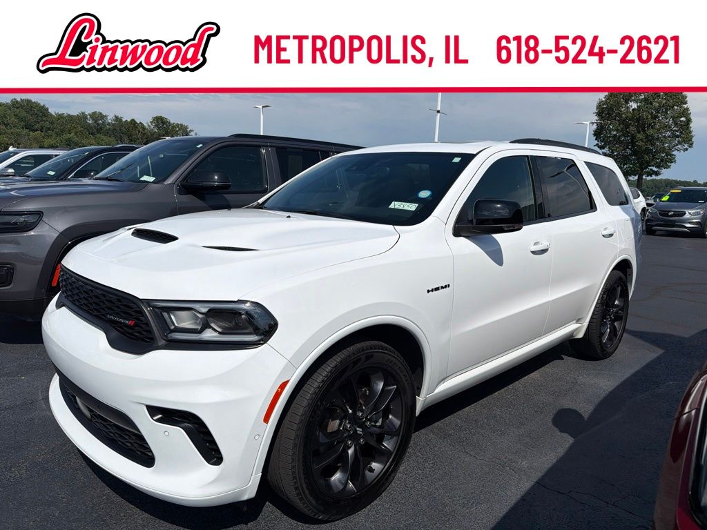 White Knuckle Clearcoat 2025 Dodge Durango SUV / Crossover All-Wheel Drive 8-Speed Automatic