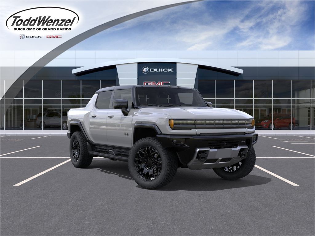 Meteorite Metallic (Gray) 2026 GMC Hummer EV Pickup Pickup Truck All-Wheel Drive 1-Speed Automatic