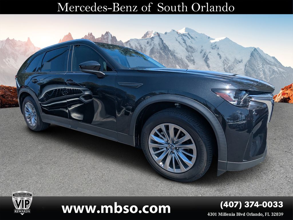 Jet Black Mica 2024 Mazda CX-90 SUV / Crossover All-Wheel Drive 8-Speed Automatic