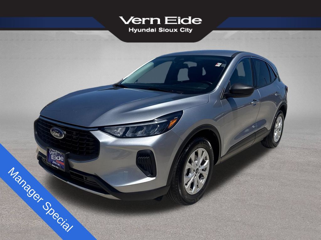 Silver Metallic 2024 Ford Escape SUV / Crossover Front-Wheel Drive 8-Speed Automatic