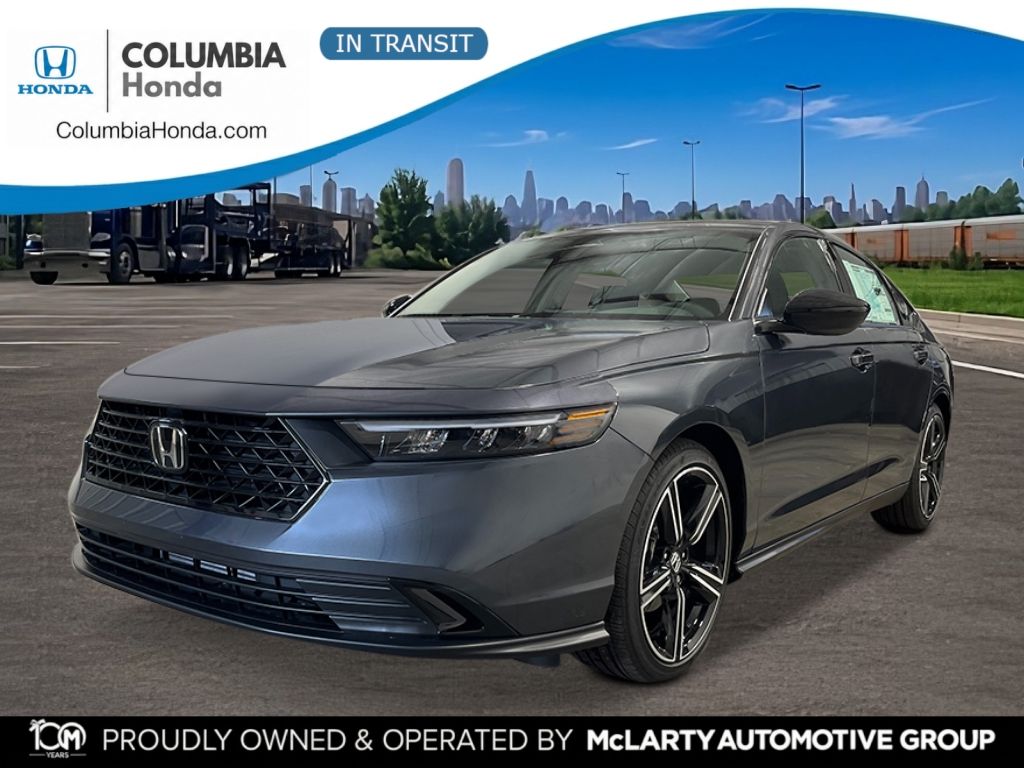 Meteorite Gray Metallic 2026 Honda Accord Sedan Front-Wheel Drive Continuously Variable Transmission