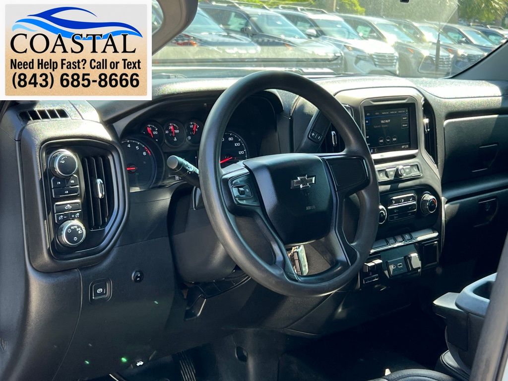 2021 Chevrolet Silverado 2500HD Work Truck White at Coastal Chevrolet Cadillac