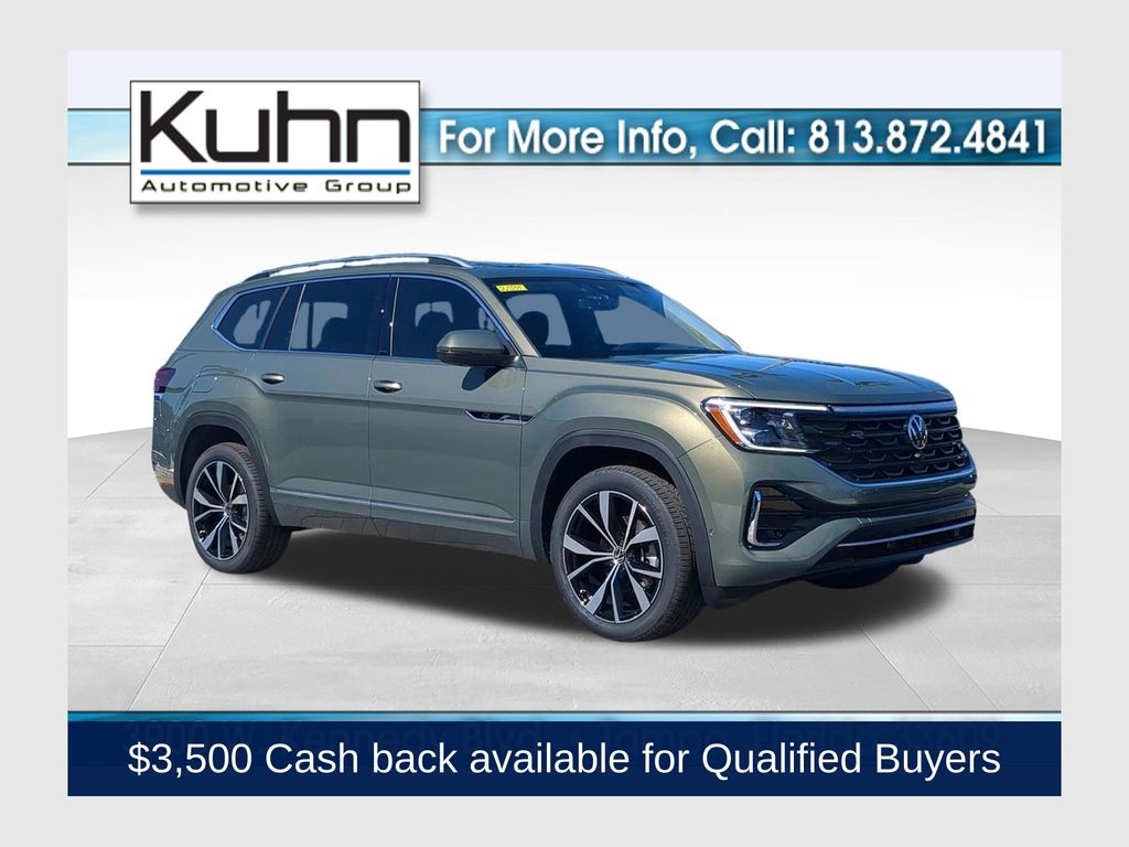 Avocado Green Pearl 2026 Volkswagen Atlas SUV / Crossover All-Wheel Drive 8-Speed Automatic