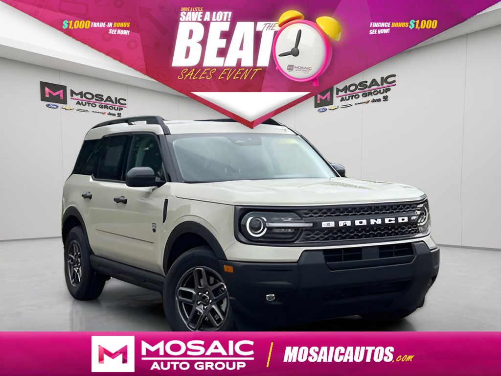 New 2025 Ford Bronco Sport Big Bend SUVs
