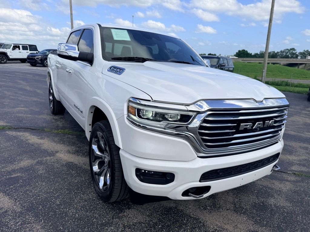 Used 2020 Ram 1500 Laramie Longhorn with VIN 1C6SRFKT7LN174607 for sale in Kansas City