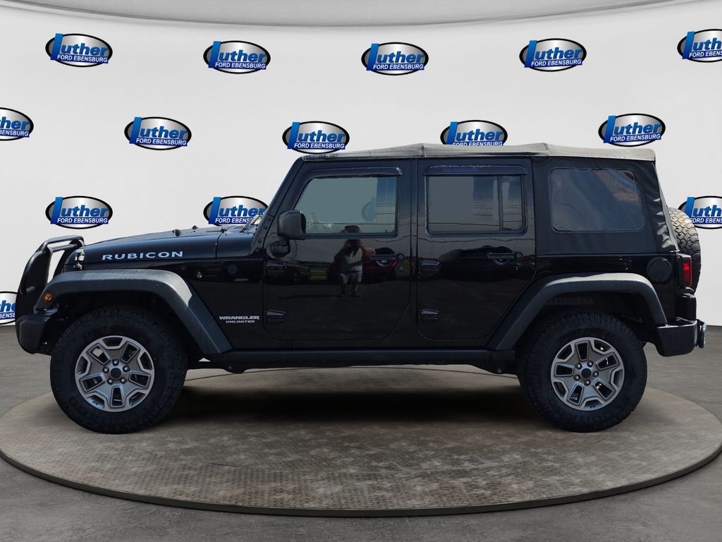 2016 Jeep Wrangler Unlimited Rubicon Black at Klick Lewis Buick Chevrolet