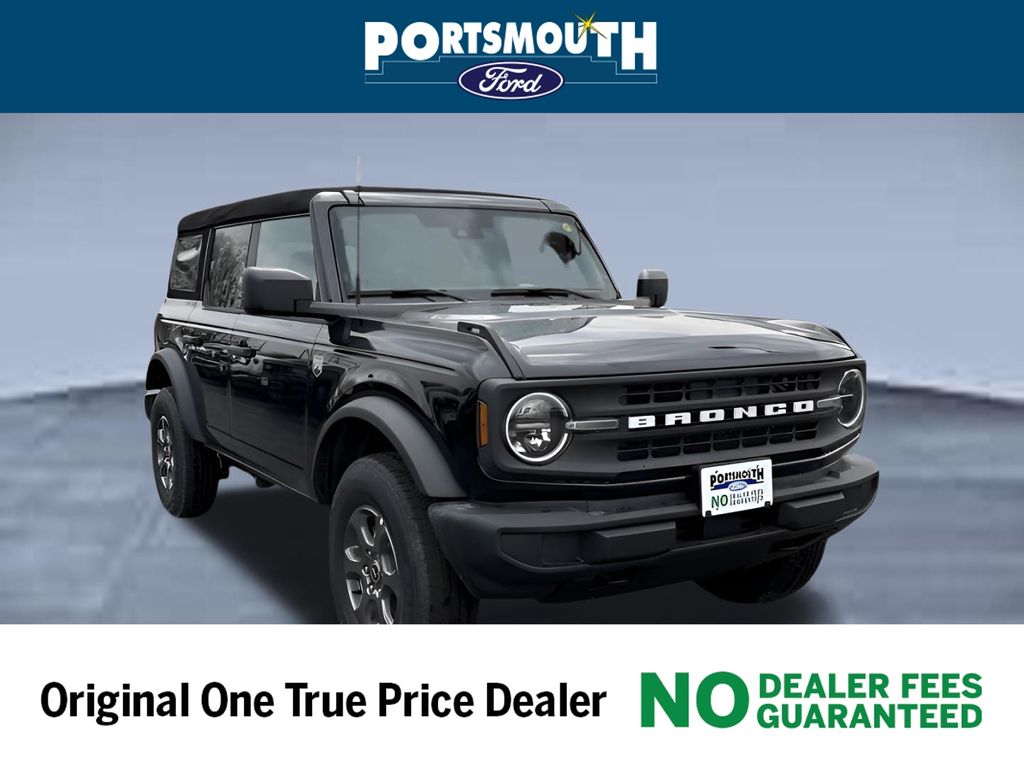 Shadow Black 2026 Ford Bronco Big Bend 4-Door 4WD SUV / Crossover Four-Wheel Drive Automatic