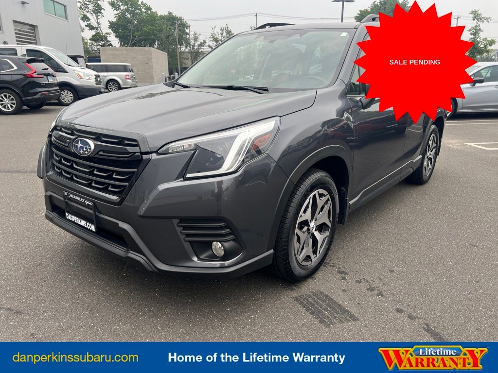 Magnetite Gray Metallic 2023 Subaru Forester SUV / Crossover All-Wheel Drive Continuously Variable Transmission