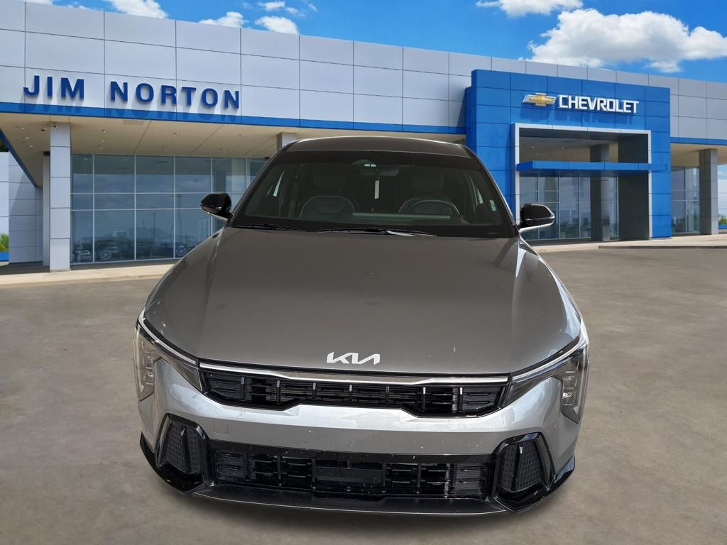 Steel Gray 2025 Kia K4 GT-Line FWD Sedan Front-Wheel Drive Continuously Variable Transmission