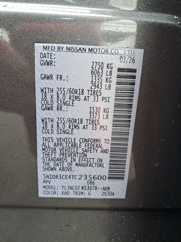 2026 Nissan Pathfinder SL Gray at John Sisson Motors
