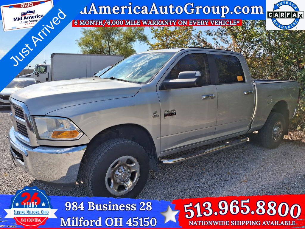 Bright Silver Metallic Clearcoat 2011 RAM 3500 Pickup Truck 6-Speed Automatic
