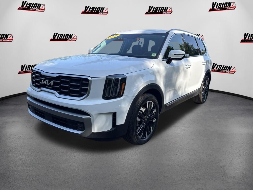 Glacial White Pearl 2025 Kia Telluride SUV / Crossover All-Wheel Drive 8-Speed Automatic