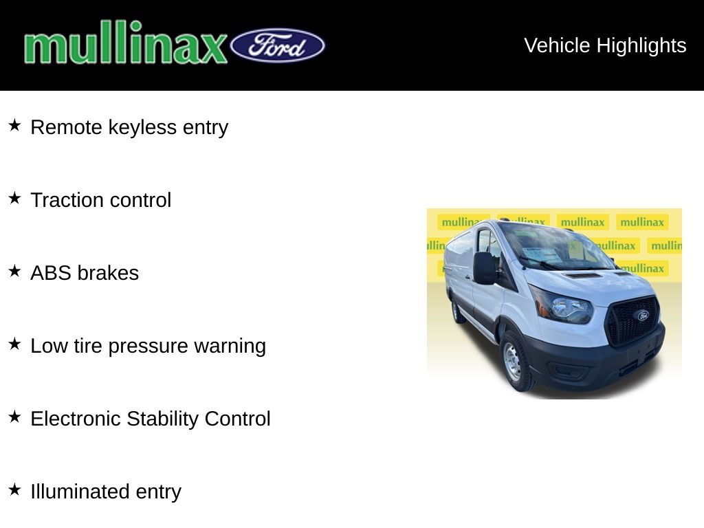 2026 Oxford White Ford Transit-250 Base RWD Van