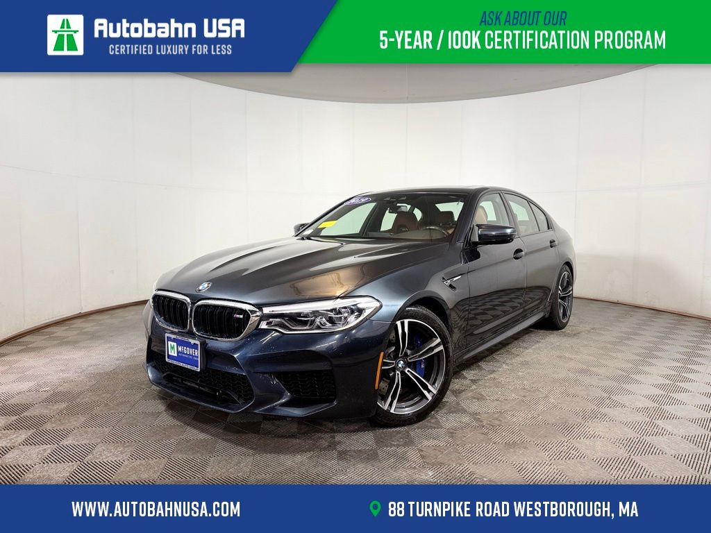 Singapore Gray Metallic 2019 BMW M5 AWD Sedan All-Wheel Drive 8-Speed Automatic